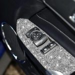 4 Stück Auto-Fensterheber-Panel-Diamant-Dekorationsaufkleber, rechter Antrieb, Window Lift Panel, Right Drive – Bild 6