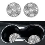 Auto-Wasserbecherhalter-Basis-Diamant-Dekorationsaufkleber, linker und rechter Antrieb, Water Cup Holder Base