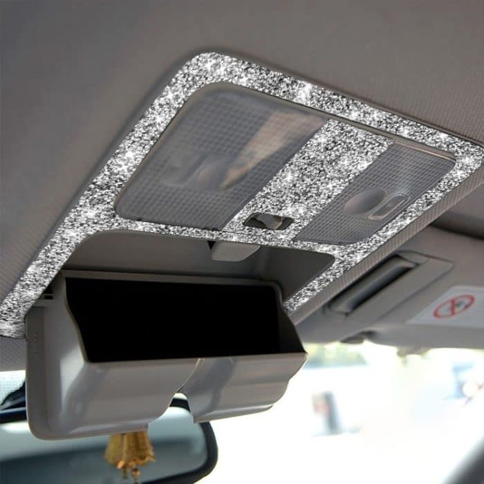 Für Nissan 350Z 2003–2009, Auto-Leselicht, Diamant-dekorativer Aufkleber, universeller linker und rechter Antrieb – Bild 6