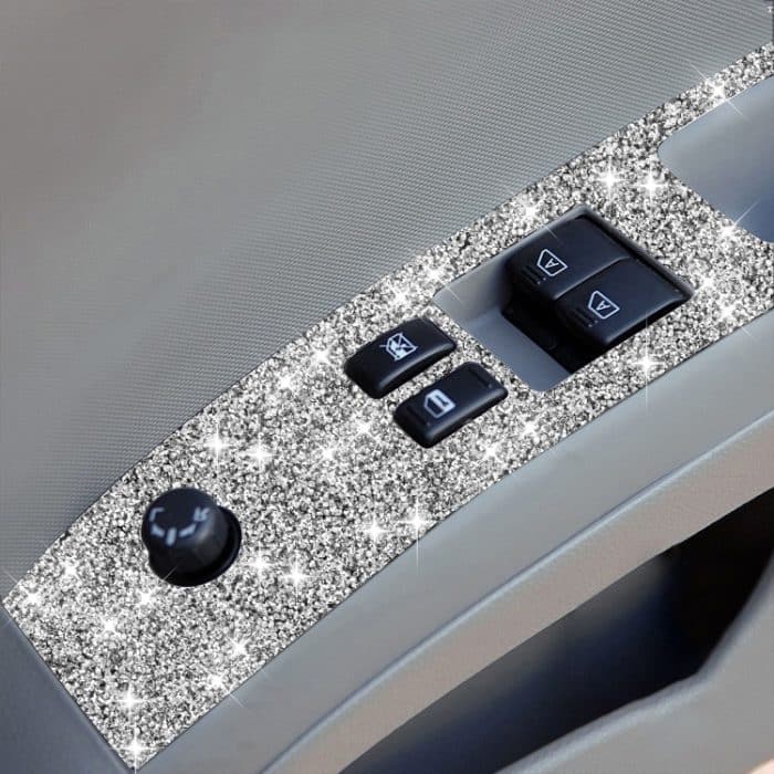 Für Nissan 350Z 2003–2009, 2 Stück, Autoglas-Hebebühne, Diamant-dekorativer Aufkleber, Rechtsantrieb – Bild 6