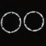 Für Nissan 350Z 2003–2009, Auto-DVD-Player, Diamant-dekorativer Aufkleber, universeller linker und rechter Antrieb – Bild 2