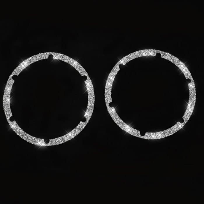 Für Nissan 350Z 2003–2009, Auto-DVD-Player, Diamant-dekorativer Aufkleber, universeller linker und rechter Antrieb – Bild 2