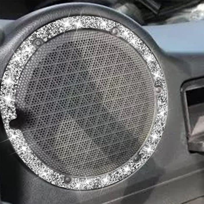 Für Nissan 350Z 2003–2009, Auto-DVD-Player, Diamant-dekorativer Aufkleber, universeller linker und rechter Antrieb – Bild 6