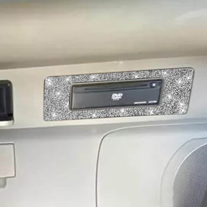 Für Nissan 350Z 2003–2009, Auto-DVD-Player, Diamant-dekorativer Aufkleber, universeller linker und rechter Antrieb – Bild 6