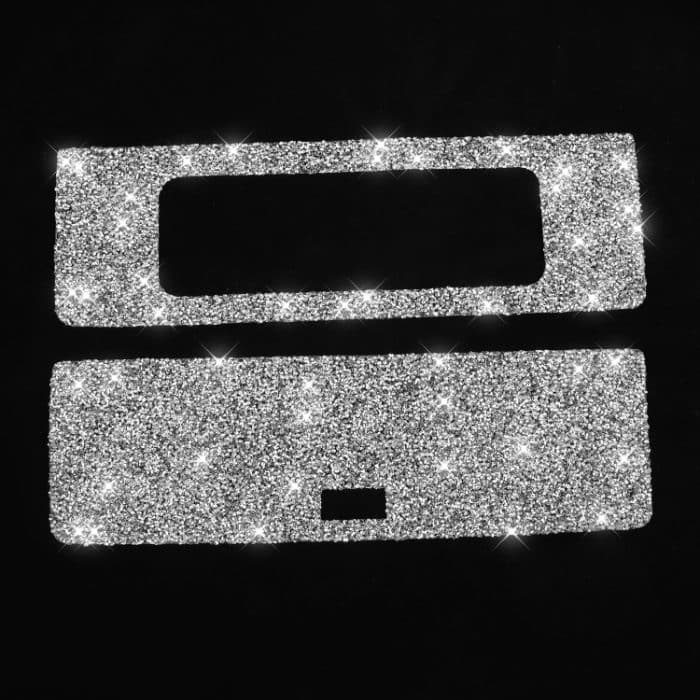 Für Nissan 350Z 2003–2009, Auto-DVD-Aufbewahrungsbox, Diamant-dekorativer Aufkleber, universeller linker und rechter Antrieb – Bild 2