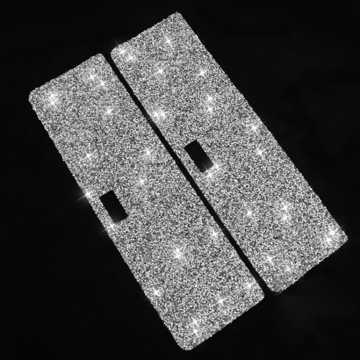 Für Nissan 350Z 2003–2009, 2 Stück Auto-Aufbewahrungsbox, Diamant-dekorativer Aufkleber, universeller linker und rechter Antrieb – Bild 3