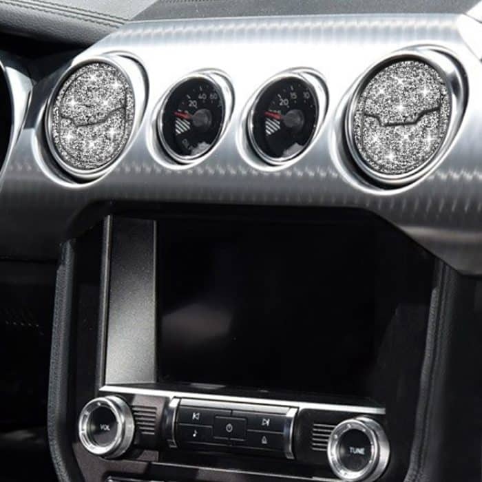 6-in-1-Auto-Luftauslass-Diamant-Dekorationsaufkleber, linker und rechter Antrieb, Air Outlet – Bild 6