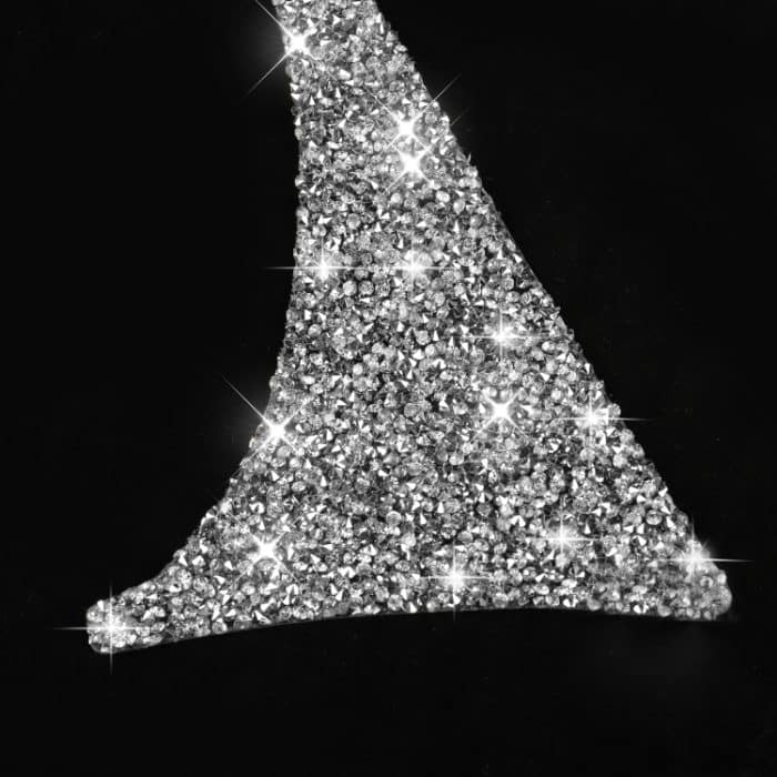 Für Nissan 350Z 2003–2009, Autoradio, Klimaanlage, Konsole, Diamant-dekorativer Aufkleber, linker Antrieb – Bild 3