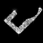 Auto-Zentralsteuerungs-CD-Diamant-Dekorationsaufkleber, linker und rechter Antrieb, Central Control CD – Bild 3