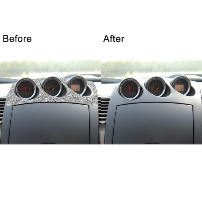 Für Nissan 350Z 2003–2009, Autoradio, Klimaanlage, Konsole, Diamant-dekorativer Aufkleber, Rechtsantrieb – Bild 7