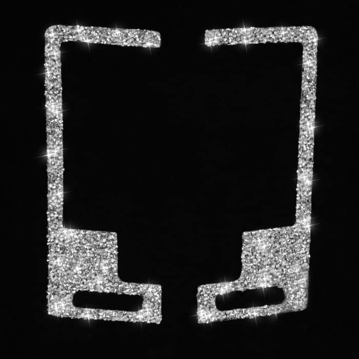 Für Nissan 350Z 2003–2009, 2 Stück Auto-Center-Lüftungsauspuff-Diamant-dekorativer Aufkleber, linker und rechter Antrieb, universell – Bild 2