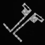 Für Nissan 350Z 2003–2009, 2 Stück Auto-Center-Lüftungsauspuff-Diamant-dekorativer Aufkleber, linker und rechter Antrieb, universell – Bild 3