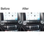 2 Stück Auto-Lautstärkeknopf-Diamant-Dekorationsaufkleber, linker und rechter Antrieb, Volume Button – Bild 7