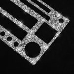 Für Nissan 350Z 2003–2009, Auto-CD-Radio-Play-Panel, Diamant-dekorativer Aufkleber, universeller linker und rechter Antrieb – Bild 3