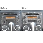 Für Nissan 350Z 2003–2009, Auto-CD-Radio-Play-Panel, Diamant-dekorativer Aufkleber, universeller linker und rechter Antrieb – Bild 7