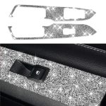 Für Ford Mustang 2015-2020 Autotür-Hebetafel B Diamant-Dekorationsaufkleber, Door Lift Panel B Left Drive, Door Lift Panel B Right Drive