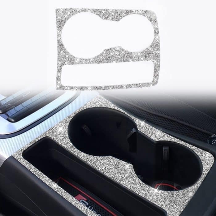 Auto-Wasserbecherhalter-Diamant-Dekorationsaufkleber, linker und rechter Antrieb, Water Cup Holder – Bild 1