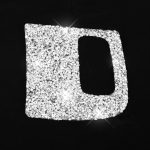 Auto-Schlüsselloch-Diamant-Dekorationsaufkleber, linker Antrieb, Keyhole – Bild 3