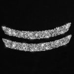 Für Nissan 350Z 2003–2009, 2 Stück Auto-Luftauslass-Diamant-dekorative Aufkleber, linker und rechter Antrieb, universell – Bild 2