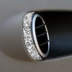 Für Nissan 350Z 2003–2009, 2 Stück Auto-Luftauslass-Diamant-dekorative Aufkleber, linker und rechter Antrieb, universell – Bild 6