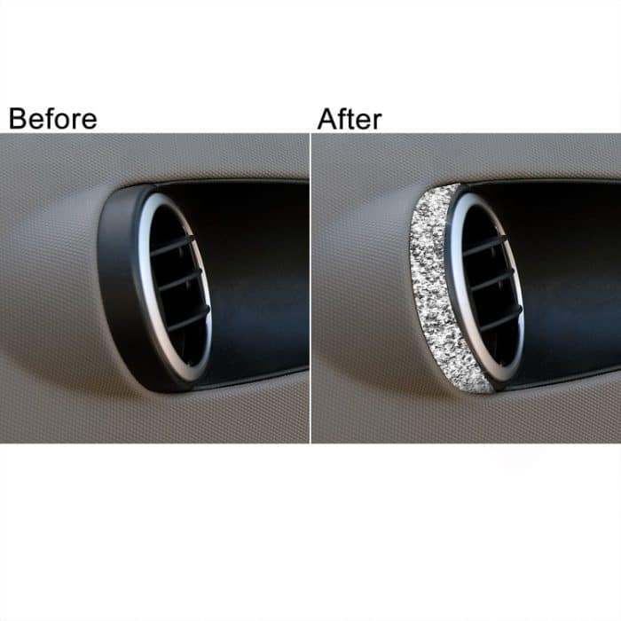 Für Nissan 350Z 2003–2009, 2 Stück Auto-Luftauslass-Diamant-dekorative Aufkleber, linker und rechter Antrieb, universell – Bild 7