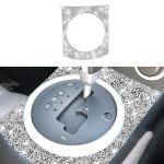 Für Nissan 350Z 2003-2009 Auto-Schalttafel-Diamant-dekorativer Aufkleber, linker und rechter Antrieb Universal