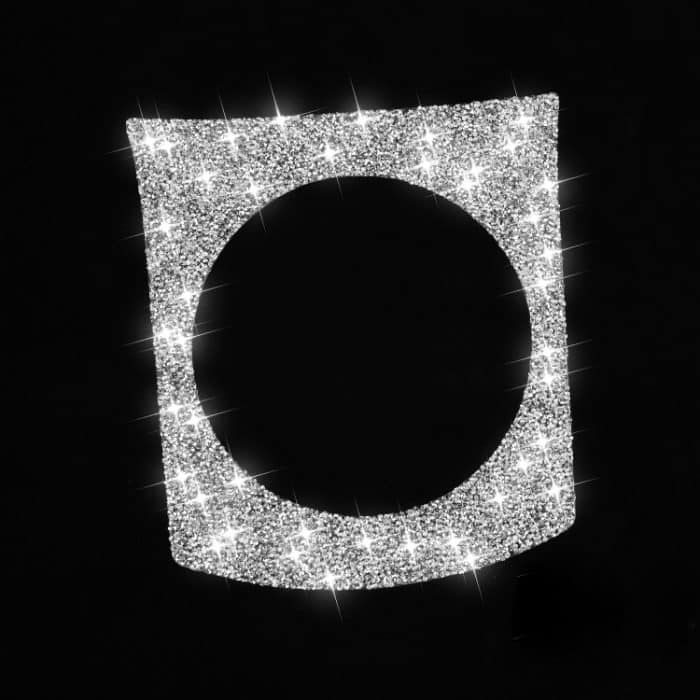 Für Nissan 350Z 2003-2009 Auto-Schalttafel-Diamant-dekorativer Aufkleber, linker und rechter Antrieb Universal – Bild 2