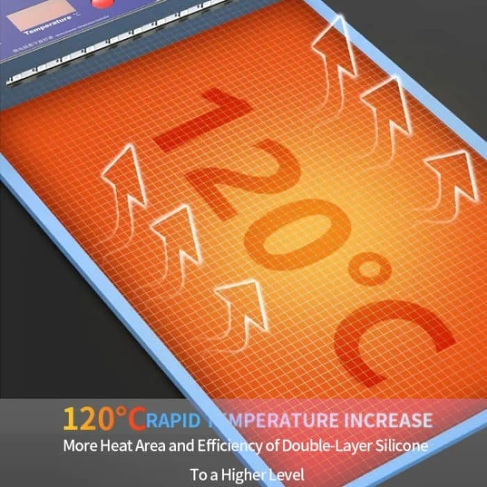 Mechaniker CPB14 14-Zoll-LCD-Bildschirm-Trenner-Heizplattform, EU, US – Bild 7