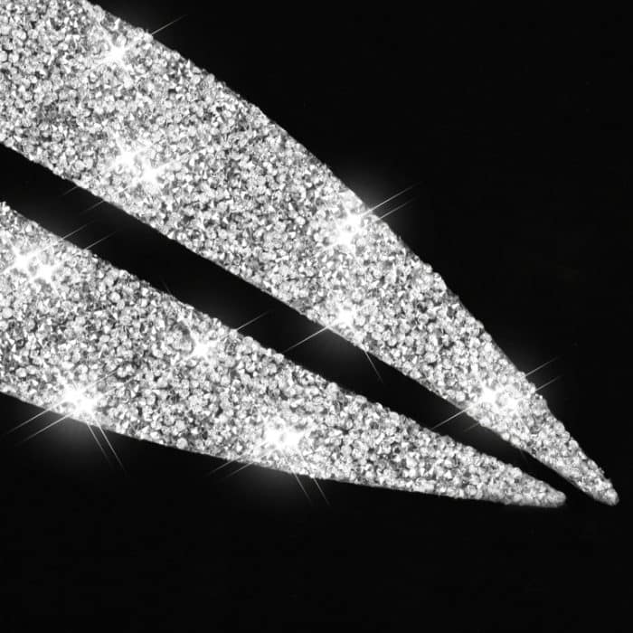 Auto-Lampen-Augenbrauen-Diamant-Dekorationsaufkleber, linker und rechter Antrieb, For BMW Series 3 G20 G28 2019-2020 – Bild 4