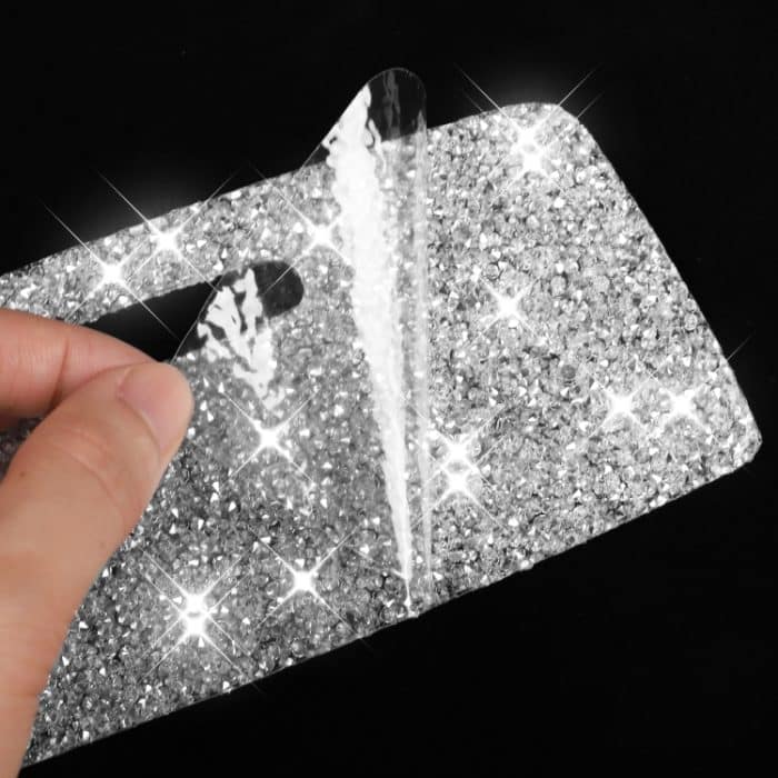 Auto-Lampen-Augenbrauen-Diamant-Dekorationsaufkleber, linker und rechter Antrieb, Lamp Eyebrow – Bild 5