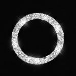 Auto-One-Click-Startring-Diamant-Dekorationsaufkleber, linker und rechter Antrieb, One-Click Start Ring – Bild 3