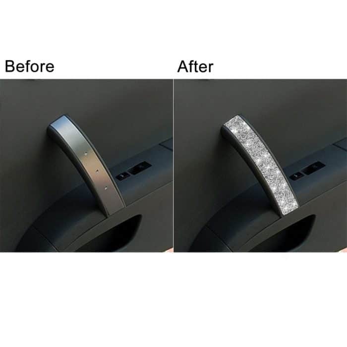 Für Nissan 350Z 2003–2009, Auto-Beifahrerseite, Türgriff, Diamant-dekorativer Aufkleber, Rechtsantrieb – Bild 7