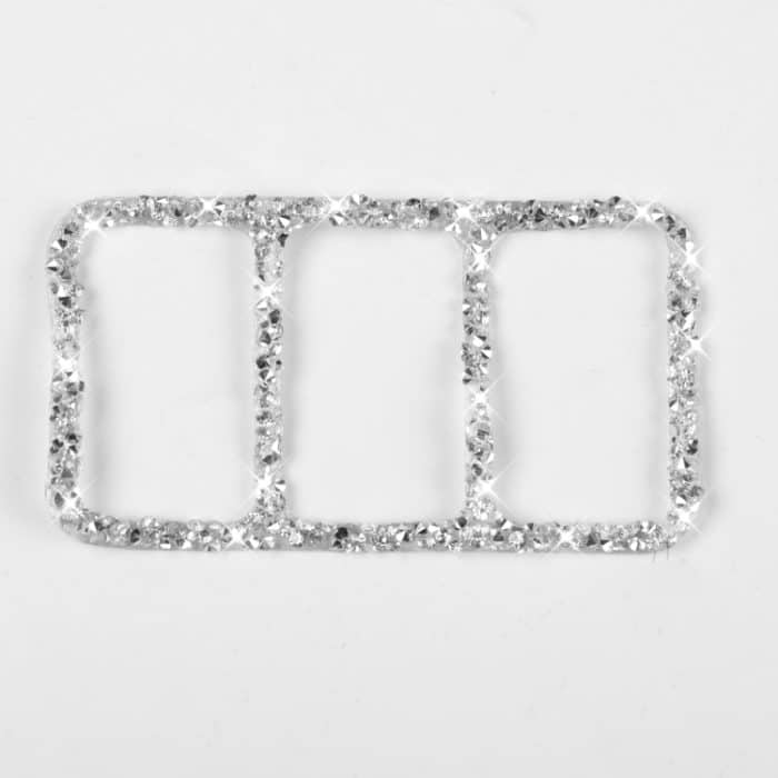 Auto-Zentralsteuerungs-Heizungsknopfrahmen-Diamant-Dekorationsaufkleber, linker und rechter Antrieb, Central Control Heating Button Frame – Bild 2