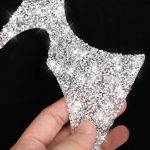 Auto-Wasserbecherhalter-Panel, Diamant-Dekorationsaufkleber, linker und rechter Antrieb, Water Cup Holder Panel – Bild 4