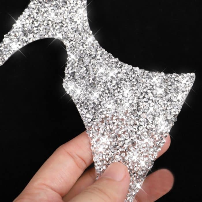 Auto-Wasserbecherhalter-Panel, Diamant-Dekorationsaufkleber, linker und rechter Antrieb, Water Cup Holder Panel – Bild 4