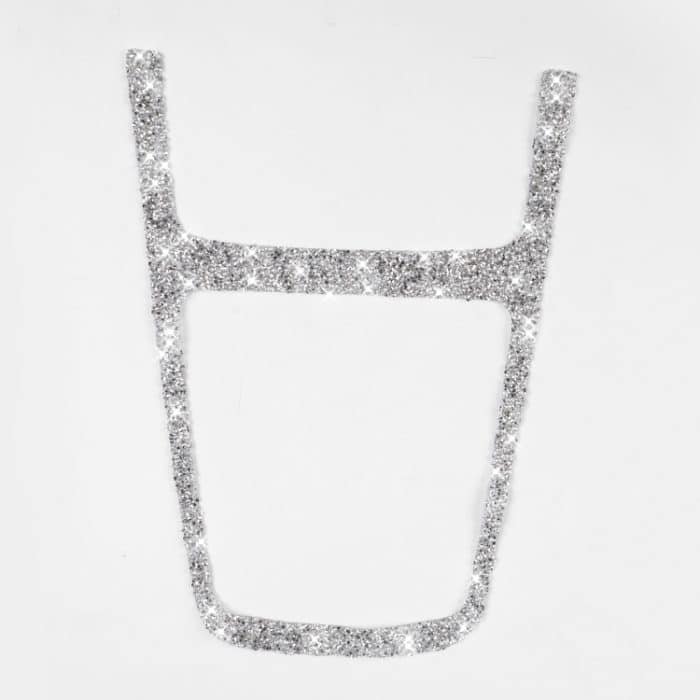 Auto-Zentralsteuerungs-Aufbewahrungsbox, äußerer Rahmen, Diamant-Dekorationsaufkleber, linker und rechter Antrieb, Central Control Storage Box Outer Frame – Bild 2