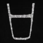 Auto-Zentralsteuerungs-Aufbewahrungsbox, äußerer Rahmen, Diamant-Dekorationsaufkleber, linker und rechter Antrieb, Central Control Storage Box Outer Frame – Bild 3