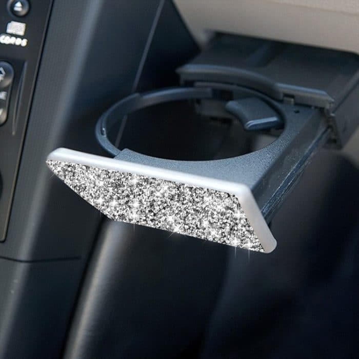 Für Nissan 350Z 2003–2009, Auto-Passagier-Aufbewahrungsbox, Riegel, Diamant-dekorativer Aufkleber, linker Antrieb – Bild 6