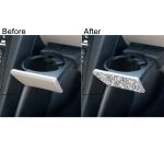 Für Nissan 350Z 2003–2009, Auto-Passagier-Aufbewahrungsbox, Riegel, Diamant-dekorativer Aufkleber, linker Antrieb – Bild 7