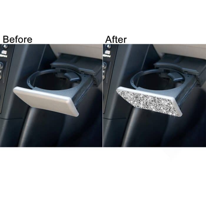 Für Nissan 350Z 2003–2009, Auto-Passagier-Aufbewahrungsbox, Riegel, Diamant-dekorativer Aufkleber, linker Antrieb – Bild 7