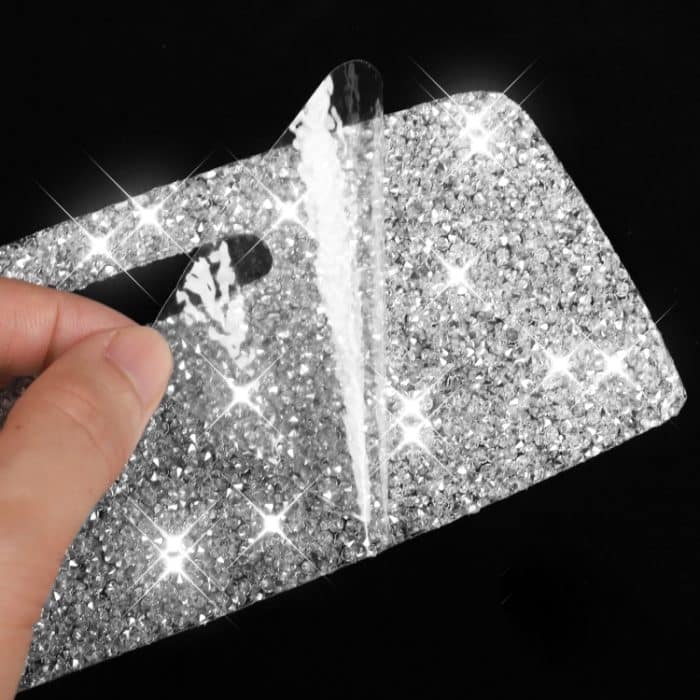 Auto-Zentralsteuerungs-Aufbewahrungsbox-Panel, Diamant-Dekorationsaufkleber, linker und rechter Antrieb, Central Control Storage Box Panel – Bild 5