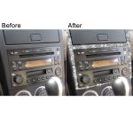 Für Nissan 350Z 2003–2009, Auto-Navigationsrahmen, Diamant-Aufkleber, universeller linker und rechter Antrieb – Bild 7