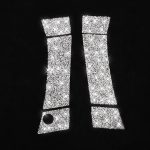 Für Nissan 350Z 2003–2009, 6 Stück, Autotür-Außengriff, Diamant-dekorativer Aufkleber, linker Antrieb – Bild 2