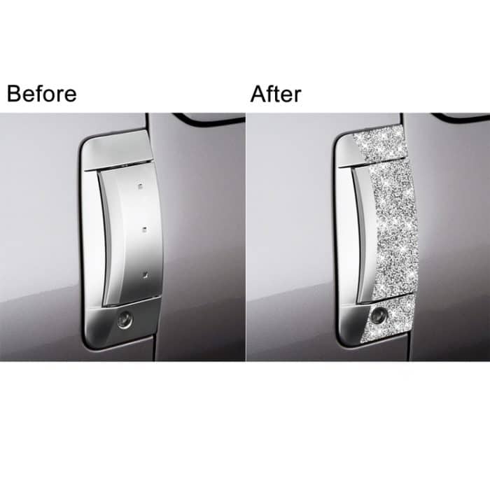 Für Nissan 350Z 2003–2009, 6 Stück, Autotür-Außengriff, Diamant-dekorativer Aufkleber, linker Antrieb – Bild 7