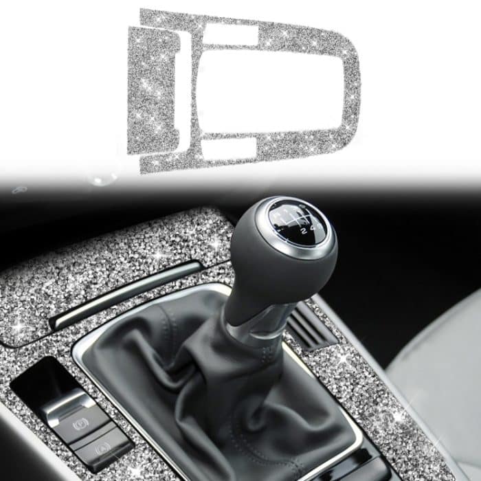 Auto-Schalttafel-A-Diamant-Dekorationsaufkleber, linker und rechter Antrieb, Gear Panel A – Bild 1