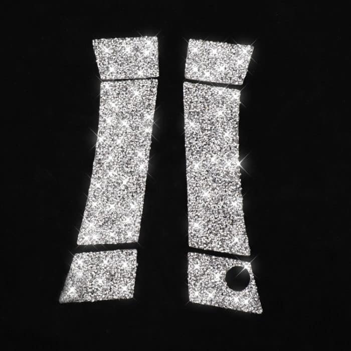 Für Nissan 350Z 2003–2009, 6 Stück, Autotür-Außengriff, Diamant-dekorativer Aufkleber, rechter Antrieb – Bild 2