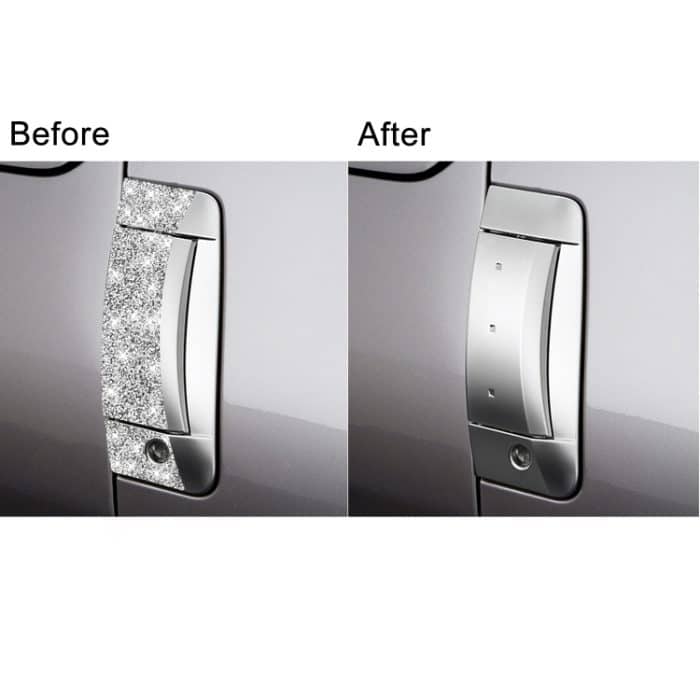 Für Nissan 350Z 2003–2009, 6 Stück, Autotür-Außengriff, Diamant-dekorativer Aufkleber, rechter Antrieb – Bild 7