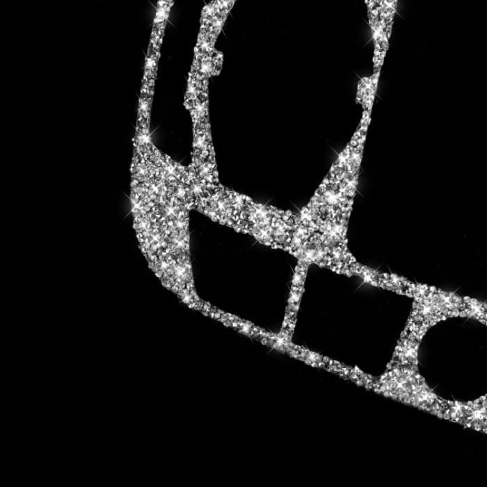 Auto-Schalttafel-D-Diamant-Dekorationsaufkleber, linker und rechter Antrieb, Gear Panel D – Bild 3