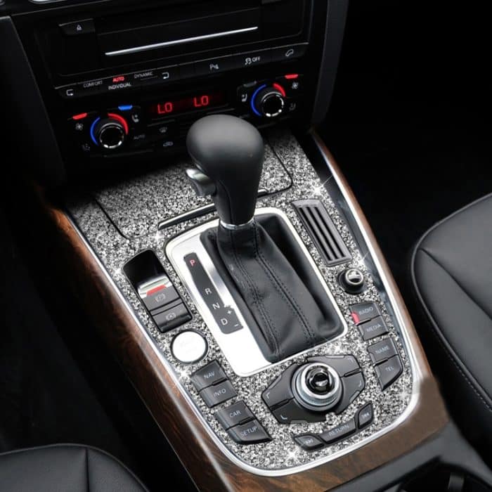 Auto-Schalttafel-D-Diamant-Dekorationsaufkleber, linker und rechter Antrieb, Gear Panel D – Bild 6