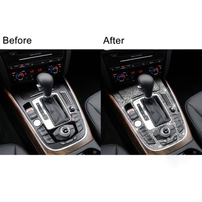 Auto-Schalttafel-D-Diamant-Dekorationsaufkleber, linker und rechter Antrieb, Gear Panel D – Bild 7